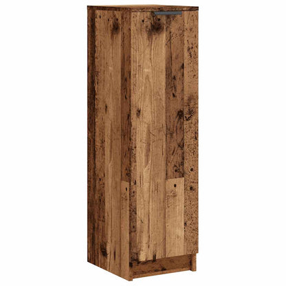 Schuhschrank Weiß 30x35x100 cm Holzwerkstoff