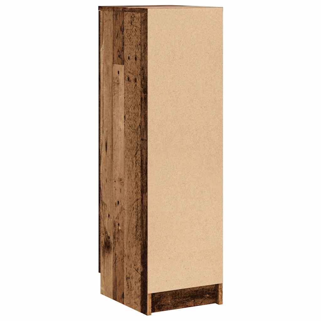 Schuhschrank Weiß 30x35x100 cm Holzwerkstoff