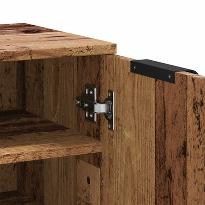 Schuhschrank Weiß 30x35x100 cm Holzwerkstoff