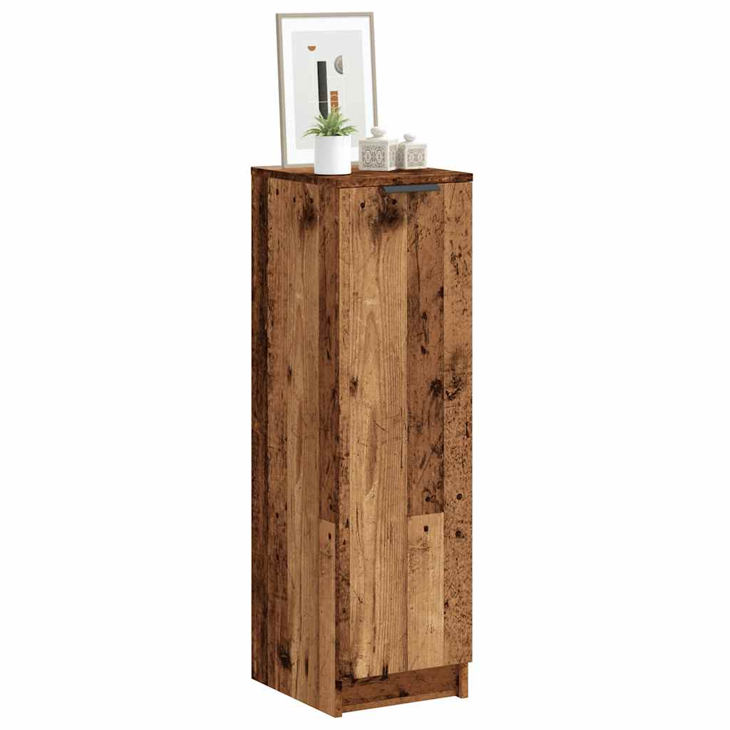 Schuhschrank Weiß 30x35x100 cm Holzwerkstoff