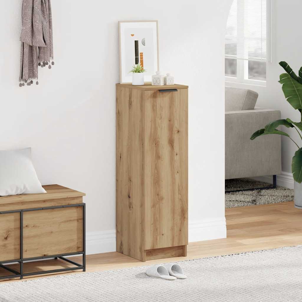 Schuhschrank Weiß 30x35x100 cm Holzwerkstoff