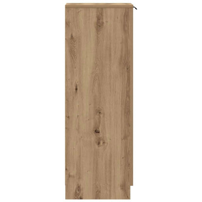 Schuhschrank Weiß 30x35x100 cm Holzwerkstoff