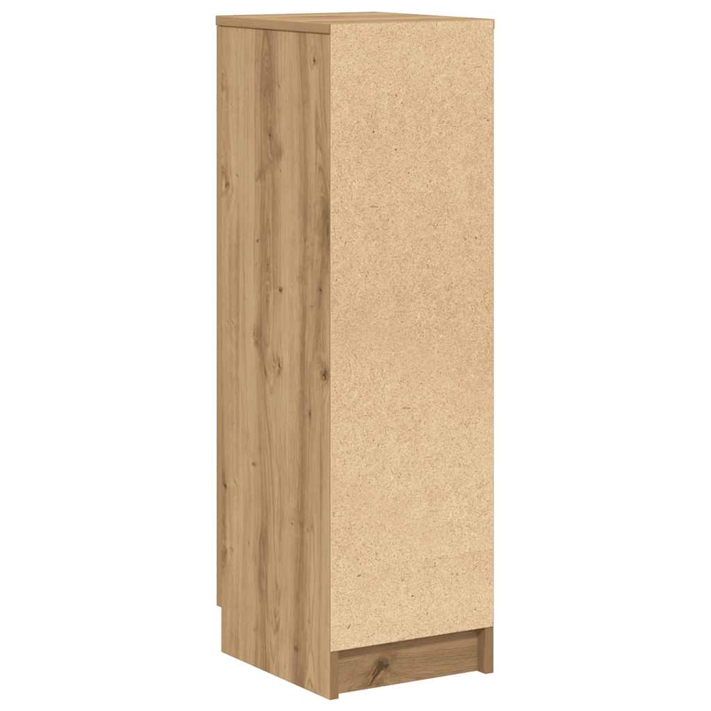 Schuhschrank Weiß 30x35x100 cm Holzwerkstoff