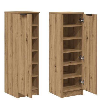 Schuhschrank Weiß 30x35x100 cm Holzwerkstoff
