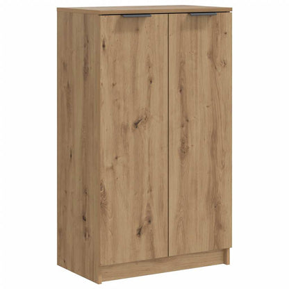 Schuhschrank Schwarz 59x35x100 cm Holzwerkstoff