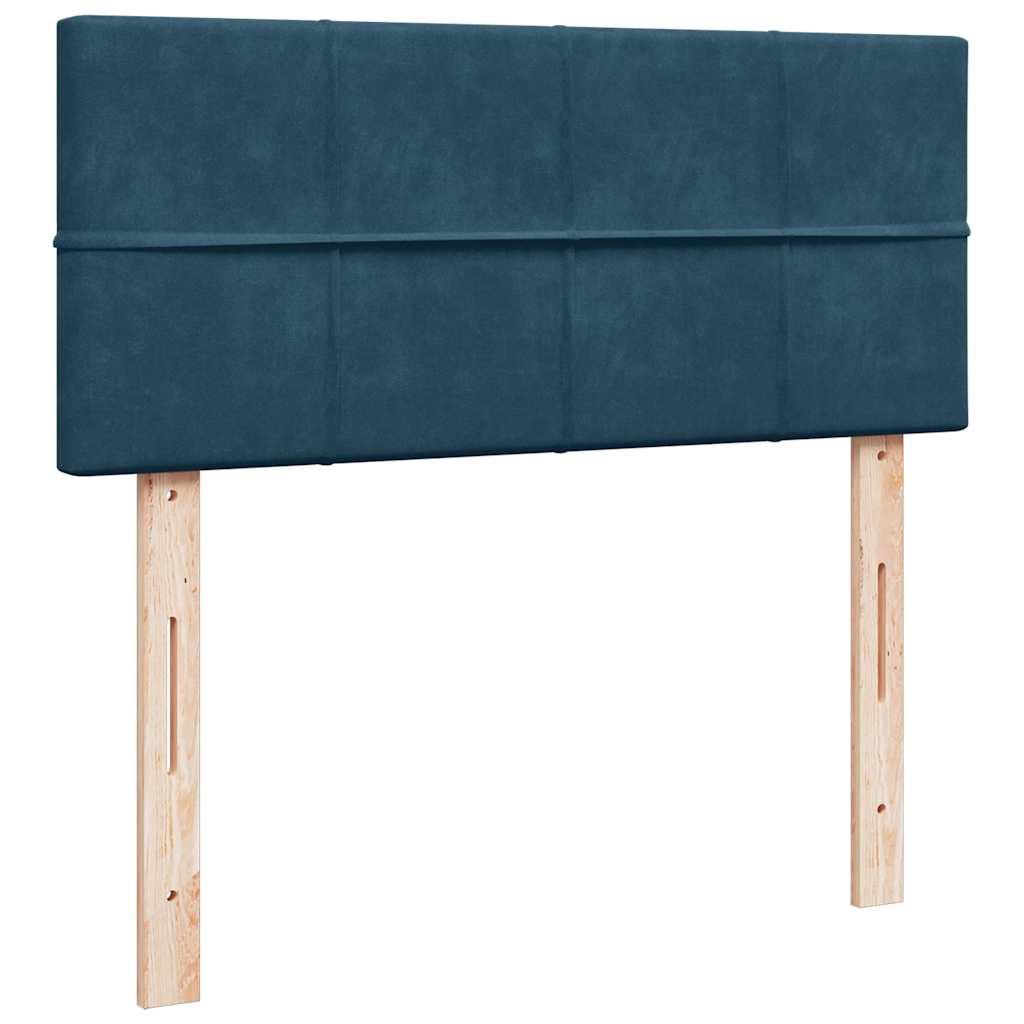 Ottoman-Bett mit Stauraum, inkl. Matratze 120x190 cm, Samtbezug