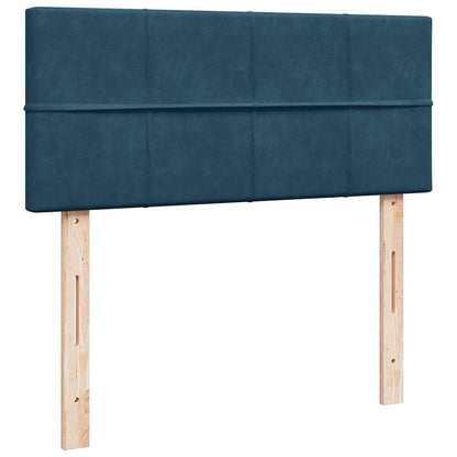 Ottoman-Bett mit Stauraum, inkl. Matratze 120x190 cm, Samtbezug