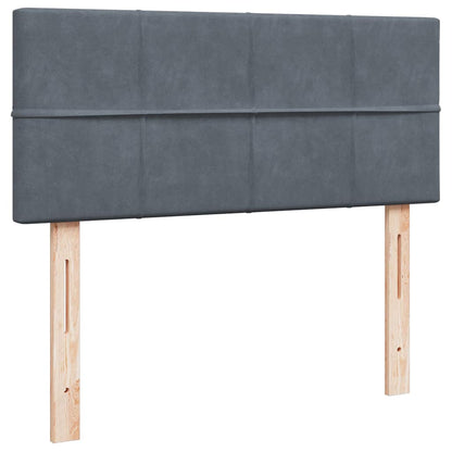 Ottoman-Bett mit Stauraum, inkl. Matratze 120x200 cm, Samtbezug