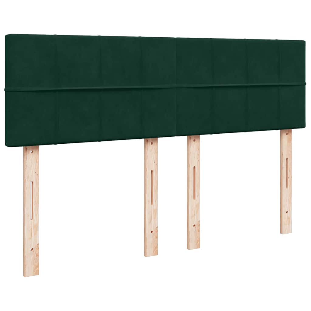 Ottoman-Bett mit Stauraum, inkl. Matratze 140x190 cm, Samtbezug