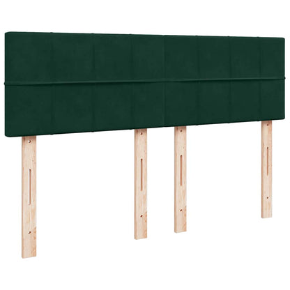 Ottoman-Bett mit Stauraum, inkl. Matratze 140x190 cm, Samtbezug
