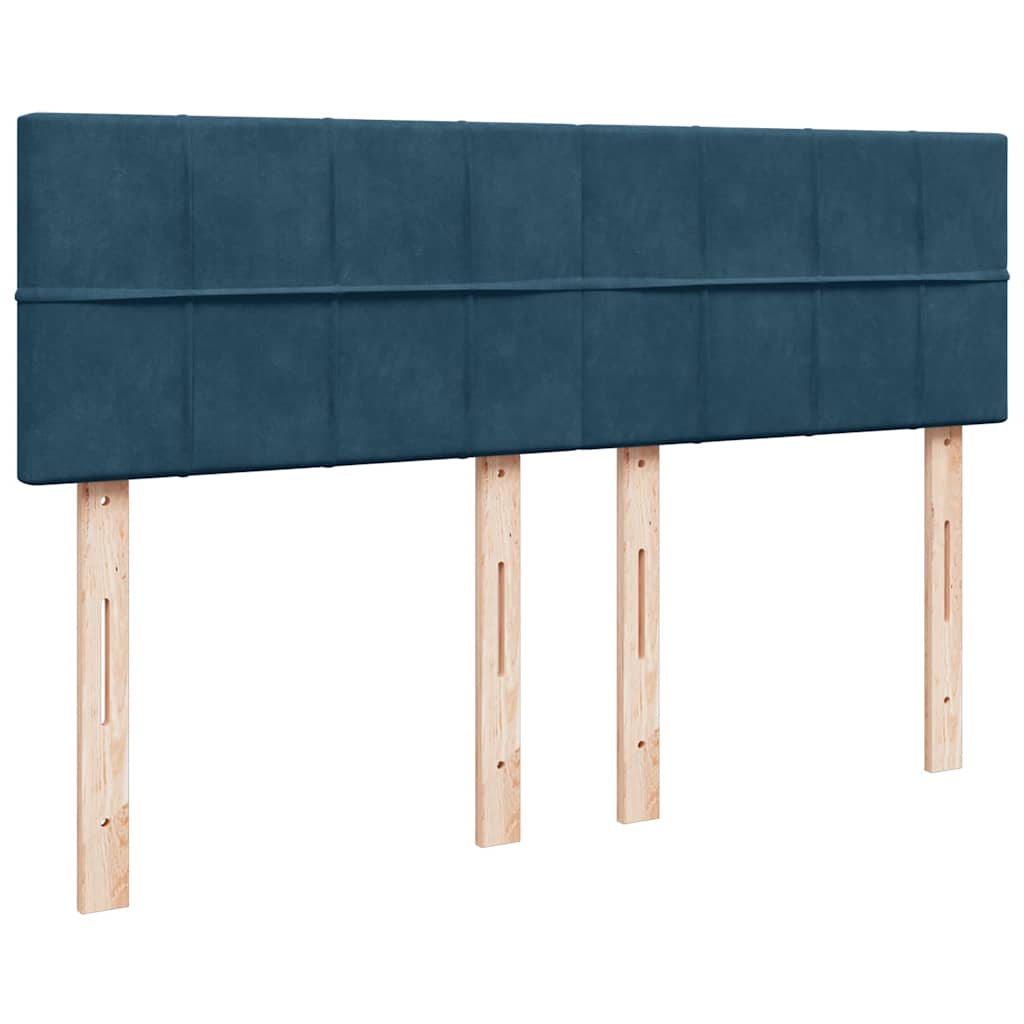Ottoman-Bett mit Stauraum, inkl. Matratze 140x190 cm, Samtbezug