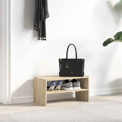 Schuhregal Stapelbar Artisan-Eiche 60x30x30,5 cm
