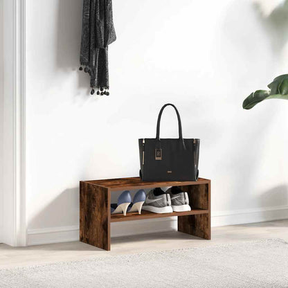 Schuhregal Stapelbar Artisan-Eiche 60x30x30,5 cm