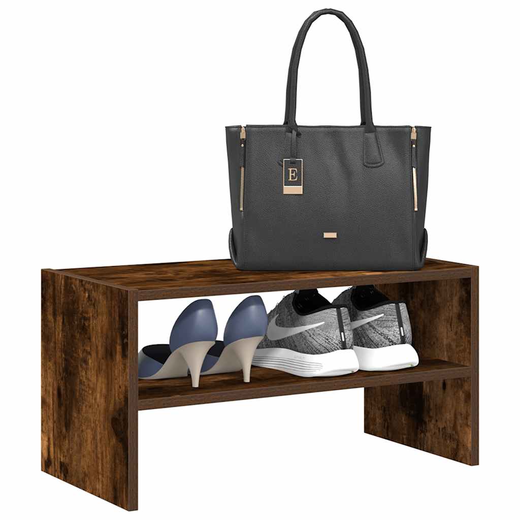 Schuhregal Stapelbar Artisan-Eiche 60x30x30,5 cm