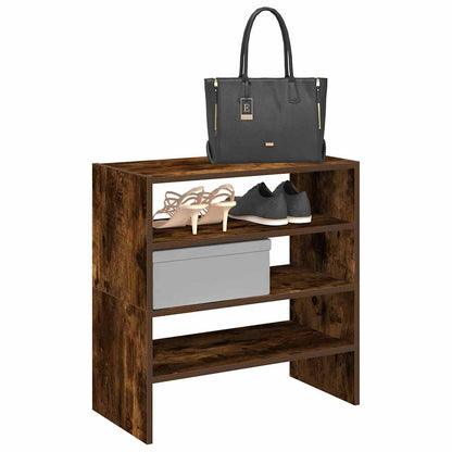 Schuhregal Stapelbar Artisan-Eiche 60x30x30,5 cm