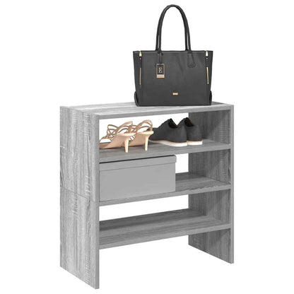 Schuhregal Stapelbar Artisan-Eiche 60x30x30,5 cm