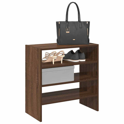 Schuhregal Stapelbar Artisan-Eiche 60x30x30,5 cm