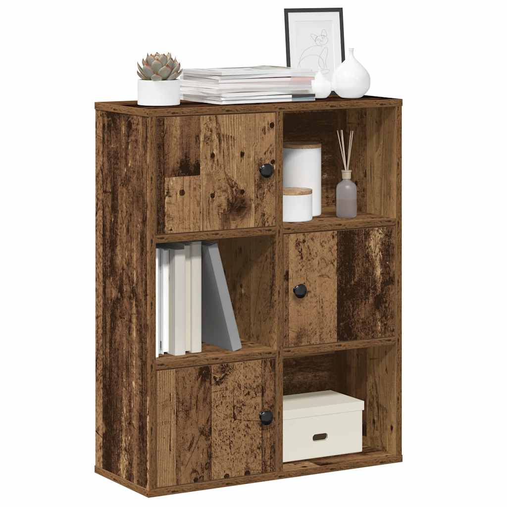 Bücherregal -Optik 89X24X101,5 Cm Holzwerkstoff