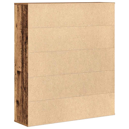 Bücherregal -Optik 89X24X101,5 Cm Holzwerkstoff