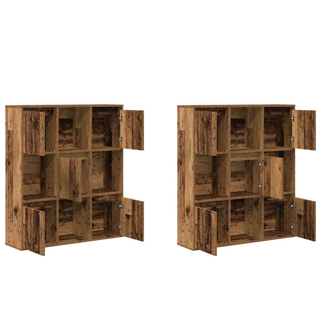 Bücherregal -Optik 89X24X101,5 Cm Holzwerkstoff
