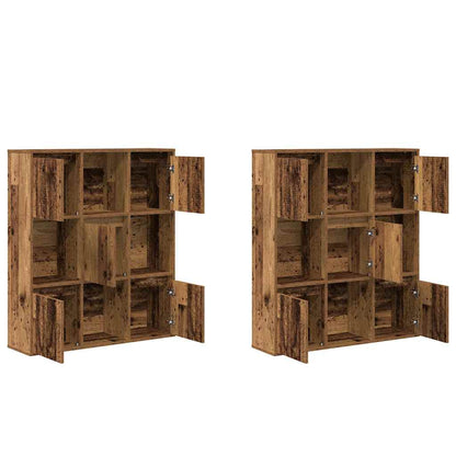 Bücherregal -Optik 89X24X101,5 Cm Holzwerkstoff