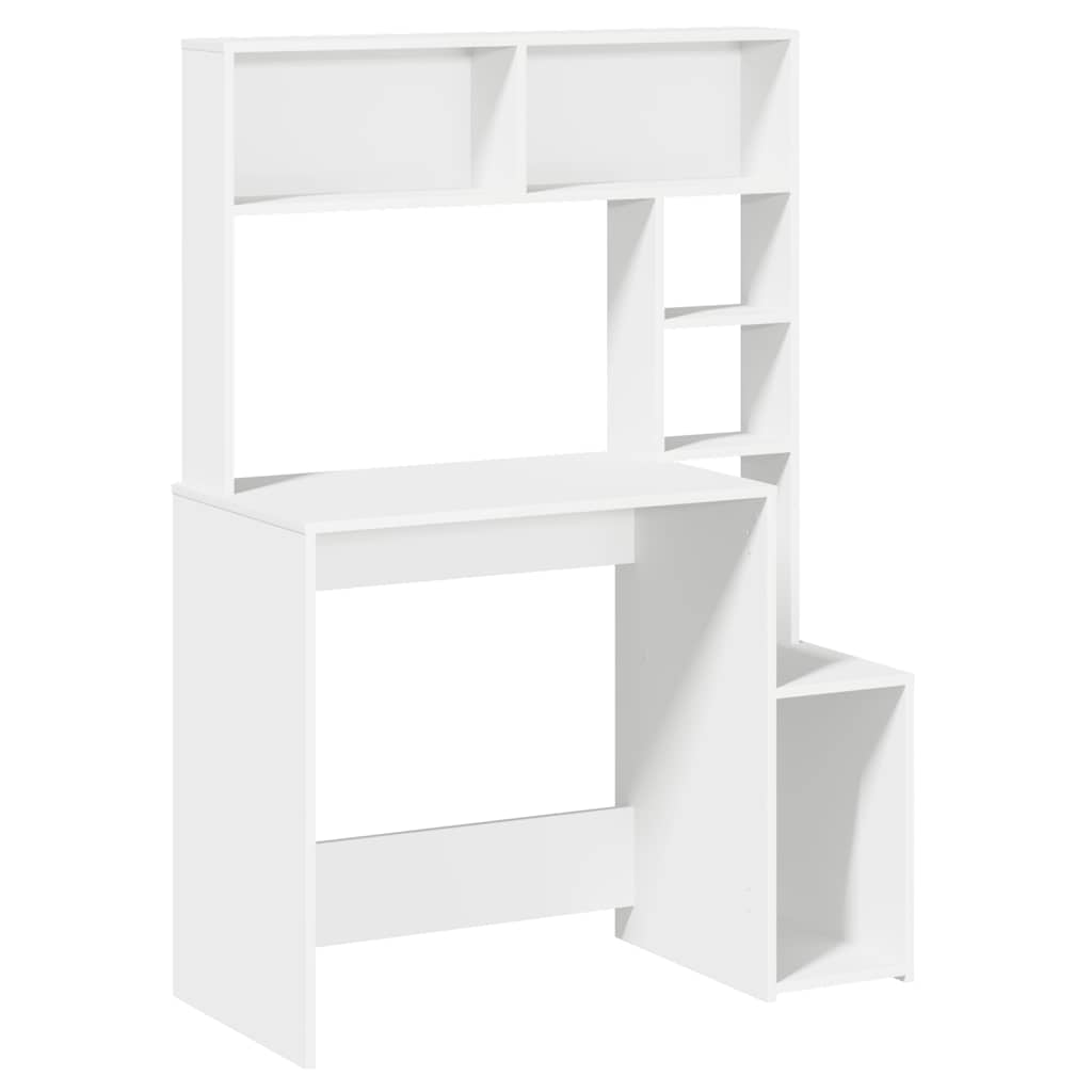 Schreibtisch mit Regal Sonoma-Eiche 100x45x140 cm Holzwerkstoff