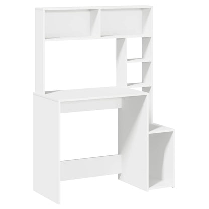 Schreibtisch mit Regal Sonoma-Eiche 100x45x140 cm Holzwerkstoff