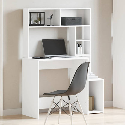 Schreibtisch mit Regal Sonoma-Eiche 100x45x140 cm Holzwerkstoff