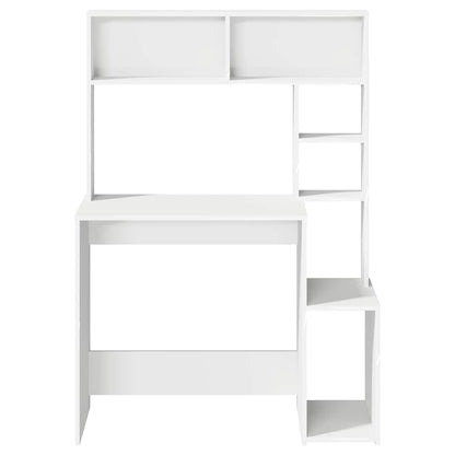Schreibtisch mit Regal Sonoma-Eiche 100x45x140 cm Holzwerkstoff