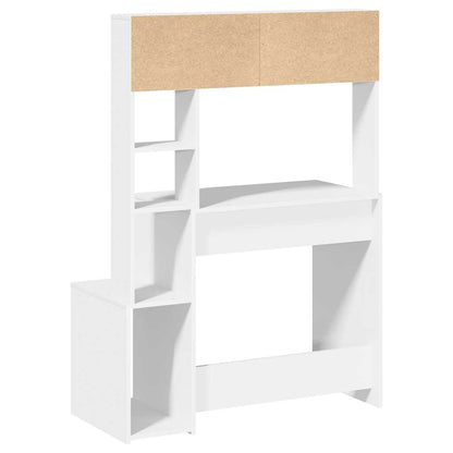 Schreibtisch mit Regal Sonoma-Eiche 100x45x140 cm Holzwerkstoff