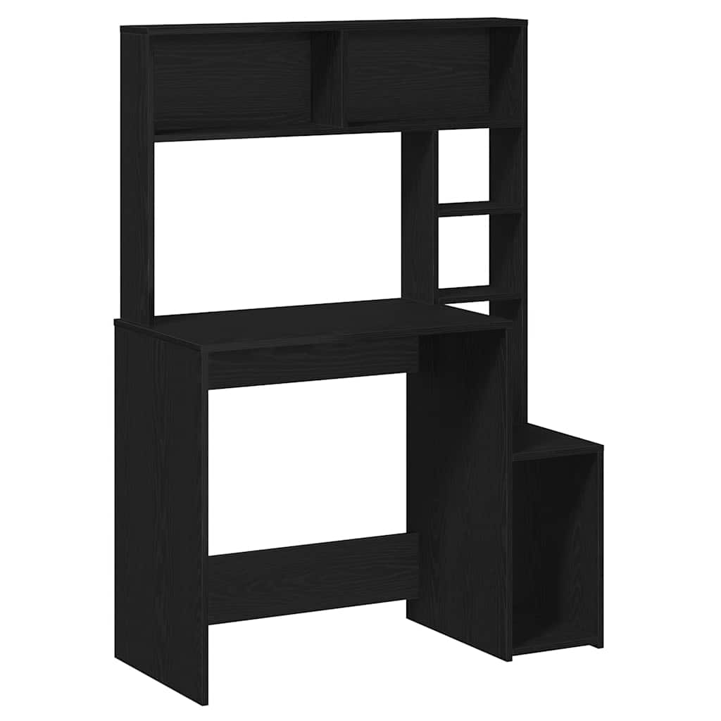 Schreibtisch mit Regal Sonoma-Eiche 100x45x140 cm Holzwerkstoff