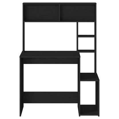 Schreibtisch mit Regal Sonoma-Eiche 100x45x140 cm Holzwerkstoff