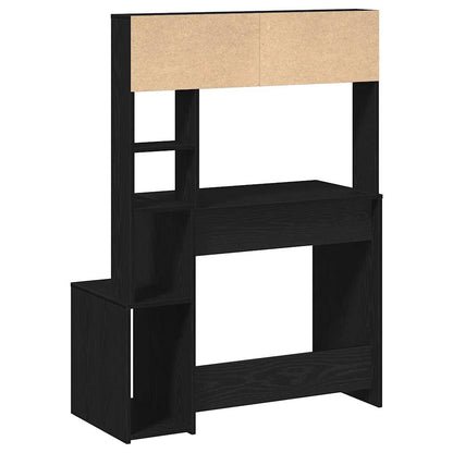 Schreibtisch mit Regal Sonoma-Eiche 100x45x140 cm Holzwerkstoff