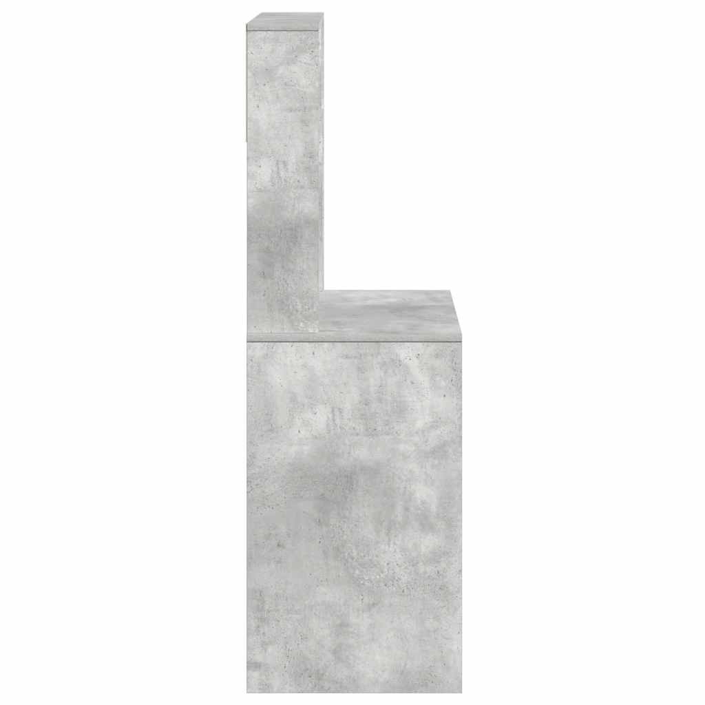 Schreibtisch mit Regal Sonoma-Eiche 100x45x140 cm Holzwerkstoff