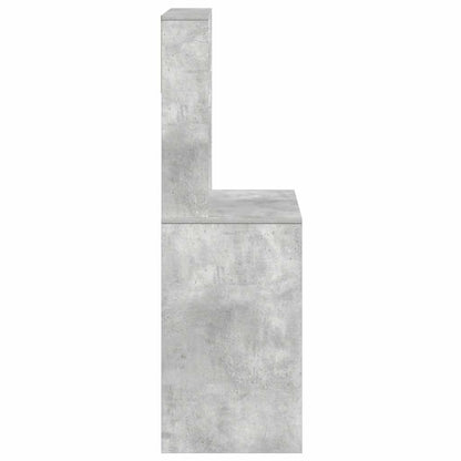 Schreibtisch mit Regal Sonoma-Eiche 100x45x140 cm Holzwerkstoff