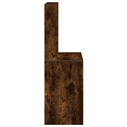 Schreibtisch mit Regal Sonoma-Eiche 100x45x140 cm Holzwerkstoff