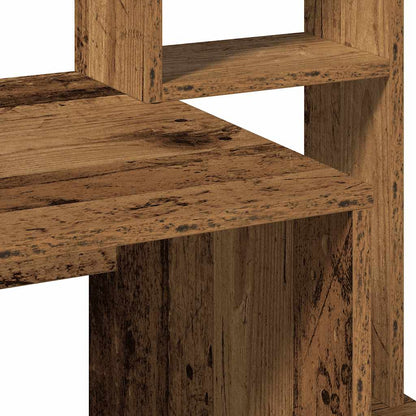 Schreibtisch mit Regal Sonoma-Eiche 100x45x140 cm Holzwerkstoff