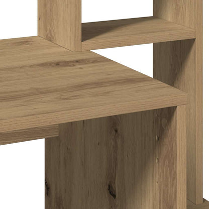 Schreibtisch mit Regal Sonoma-Eiche 100x45x140 cm Holzwerkstoff