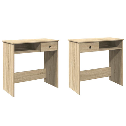 Schreibtisch Sonoma-Eiche 80x40x75 cm Holzwerkstoff