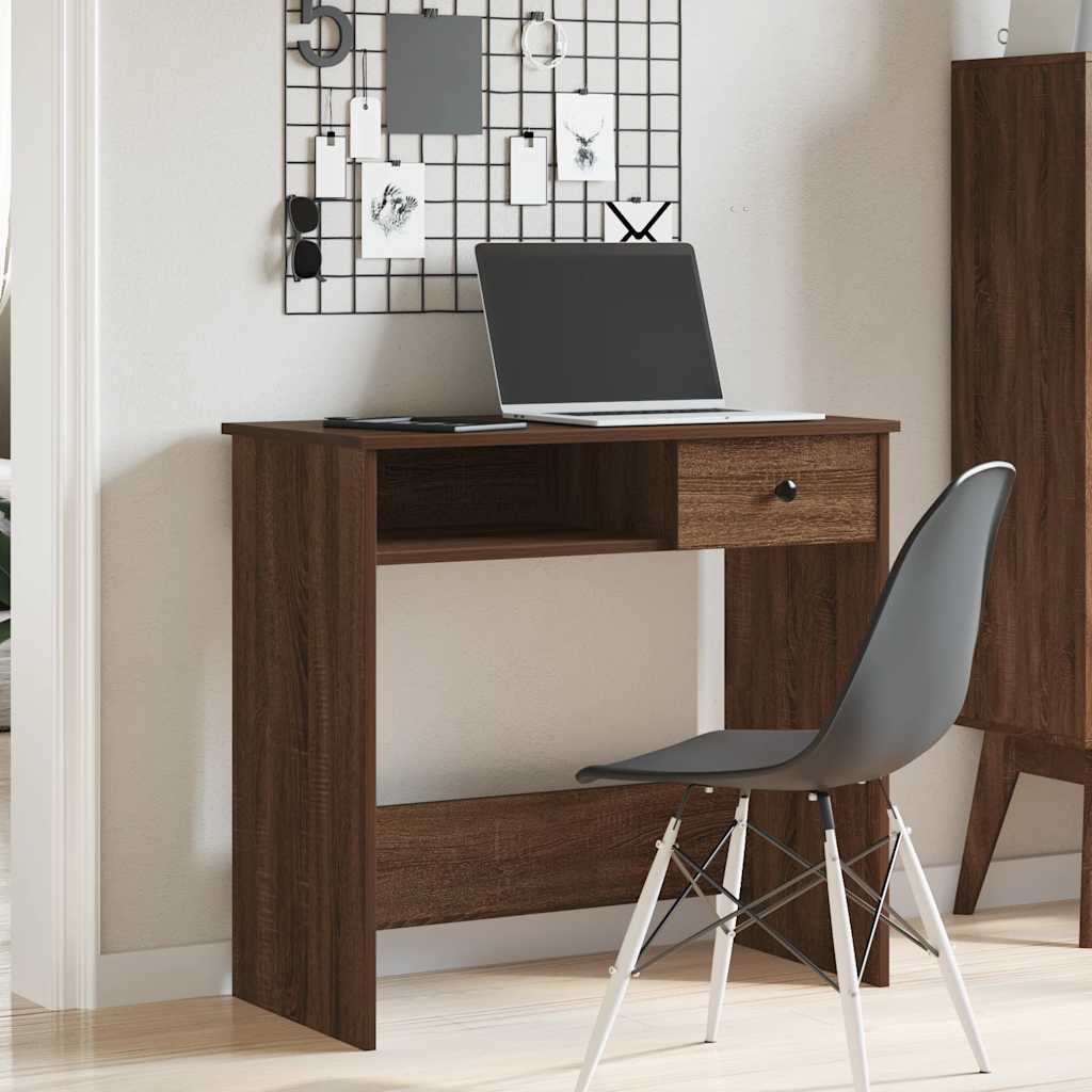 Schreibtisch Sonoma-Eiche 80x40x75 cm Holzwerkstoff