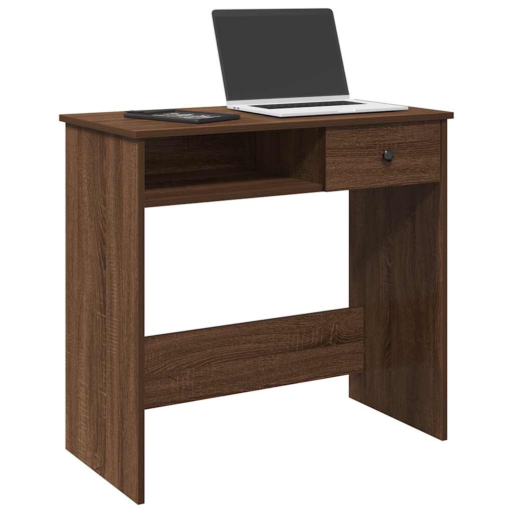 Schreibtisch Sonoma-Eiche 80x40x75 cm Holzwerkstoff