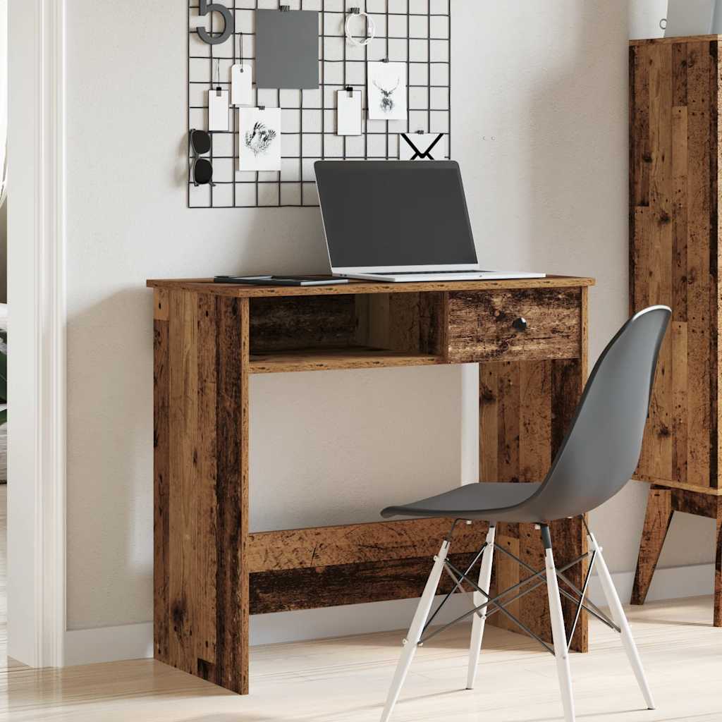 Schreibtisch Sonoma-Eiche 80x40x75 cm Holzwerkstoff