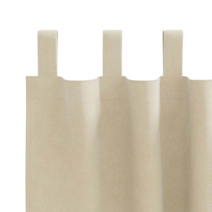 Verdunkelungsvorhänge 2 pcs Schwarz 140 x 140 cm Samt