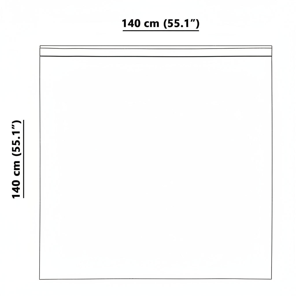 Verdunkelungsvorhänge 2 pcs Dunkelblau 140 x 140 cm Samt