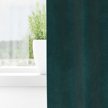Verdunkelungsvorhänge 2 pcs Schwarz 140 x 175 cm Samt