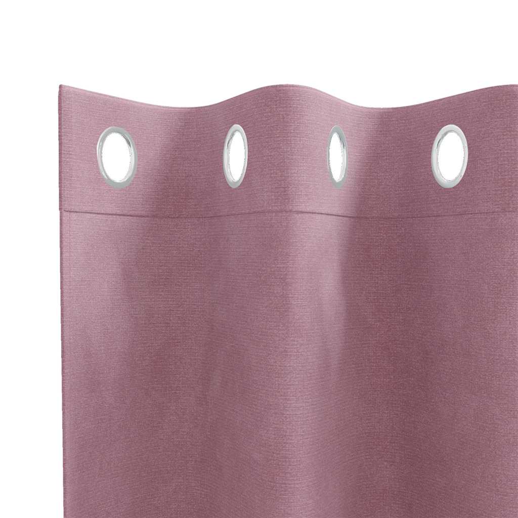 Verdunkelungsvorhänge 2 pcs Schwarz 140 x 140 cm Samt