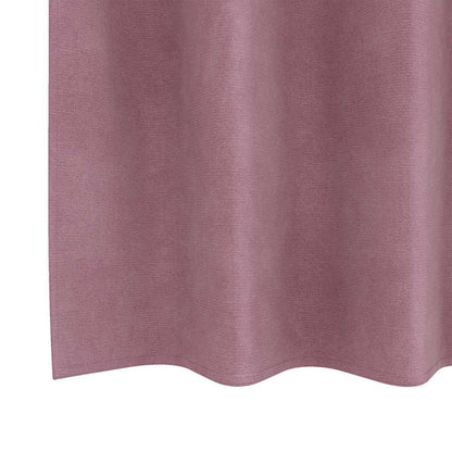 Verdunkelungsvorhänge 2 pcs Schwarz 140 x 140 cm Samt