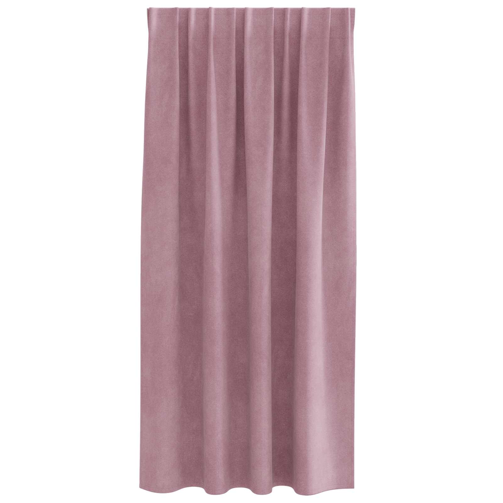 Verdunkelungsvorhänge 2 pcs Schwarz 140 x 175 cm Samt
