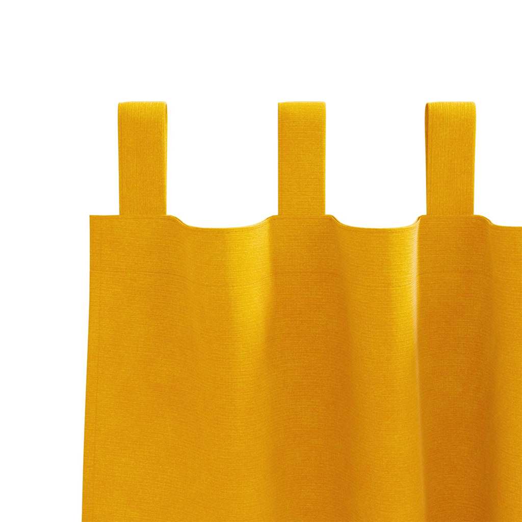 Verdunkelungsvorhänge 2 pcs Schwarz 140 x 140 cm Samt