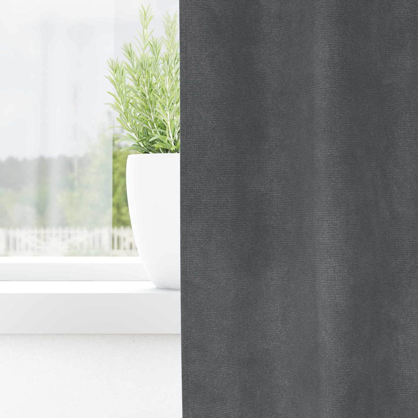 Verdunkelungsvorhänge 2 pcs Dunkelblau 140 x 140 cm Samt